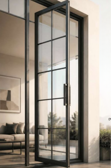 Aluminium section door & windows work